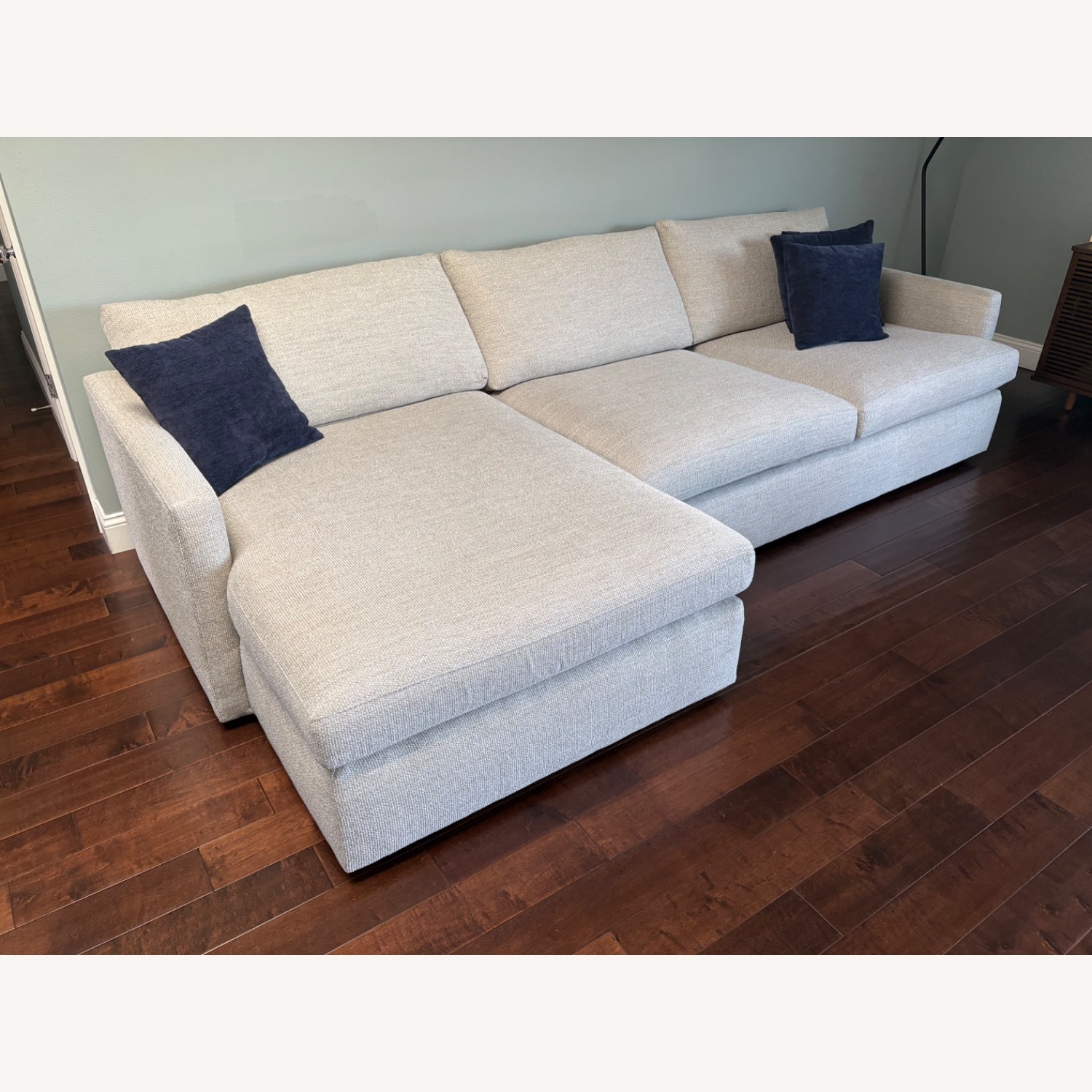 Crate & Barrel Lounge Deep 2 Piece Sectional - image-3