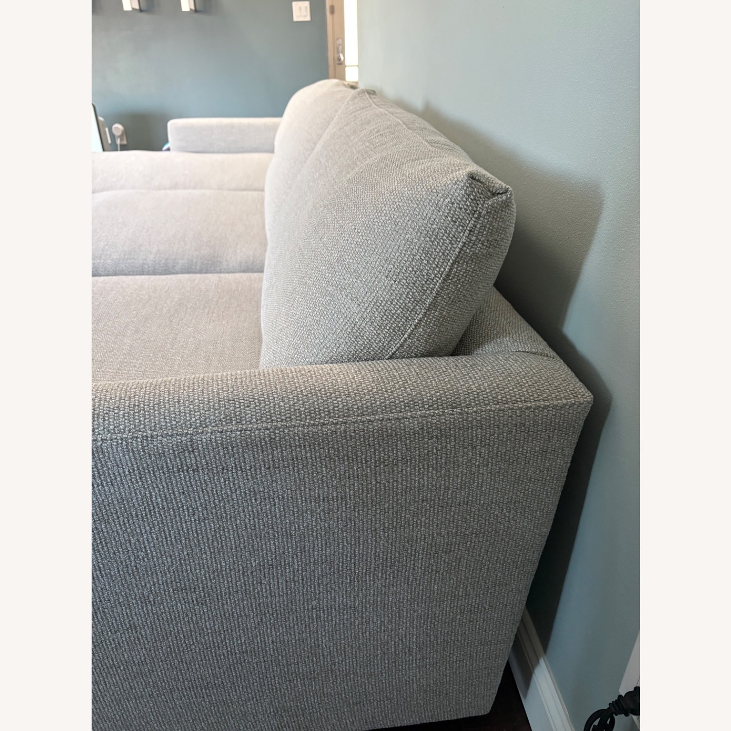 Crate & Barrel Lounge Deep 2 Piece Sectional - image-4