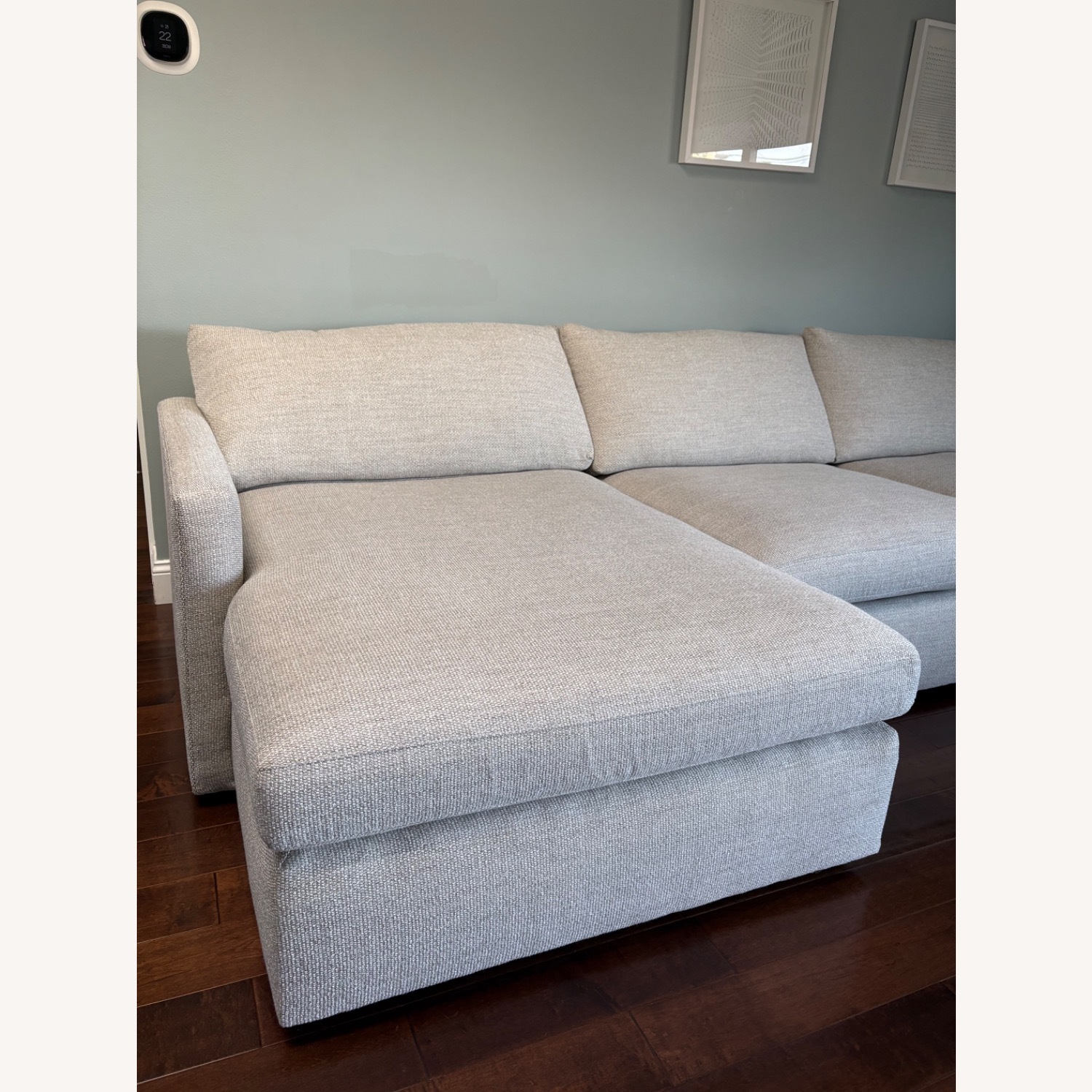 Crate & Barrel Lounge Deep 2 Piece Sectional - image-7