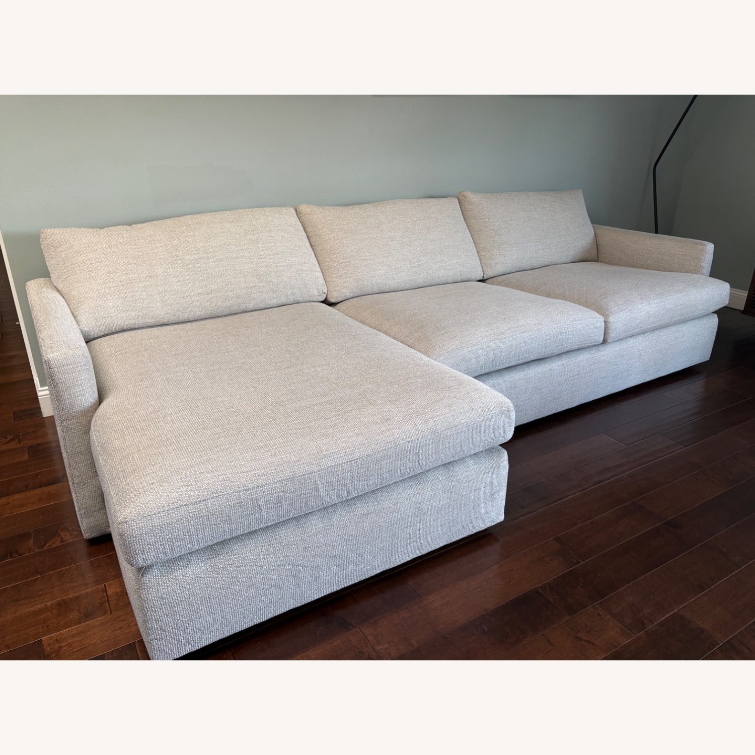 Crate & Barrel Lounge Deep 2 Piece Sectional - image-6