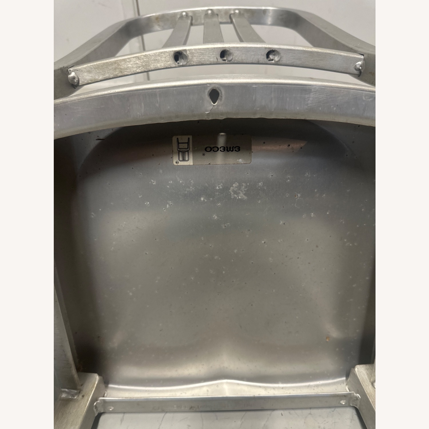 Emeco Silver Dining Chairs - image-3