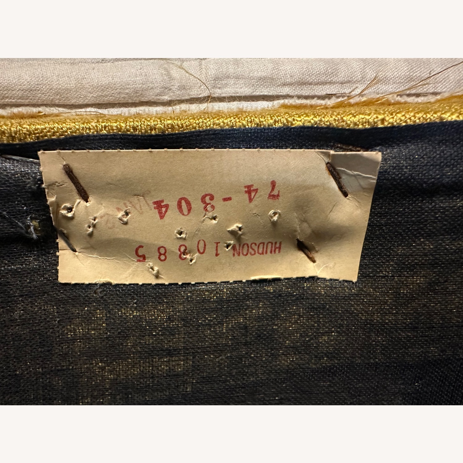 1970 Hendredon Button Stuffed Lounge Chair - image-2