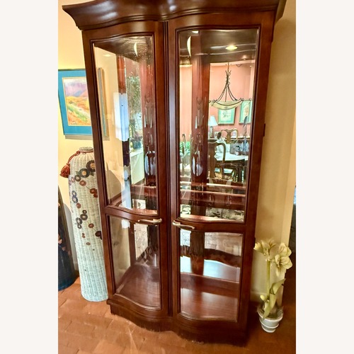 Used Hammary Lighted Curio for sale on AptDeco