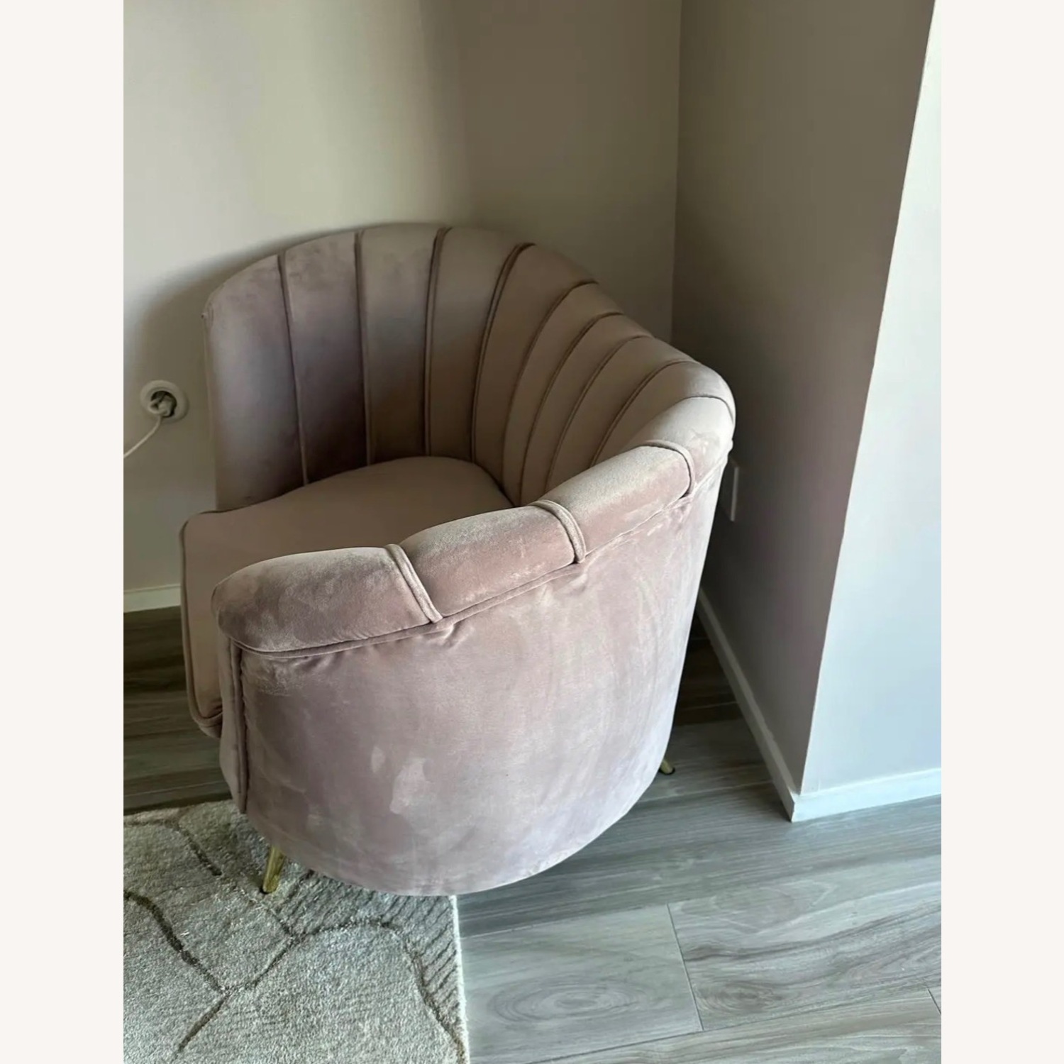 Wayfair Pink Barrel Armchair - image-7