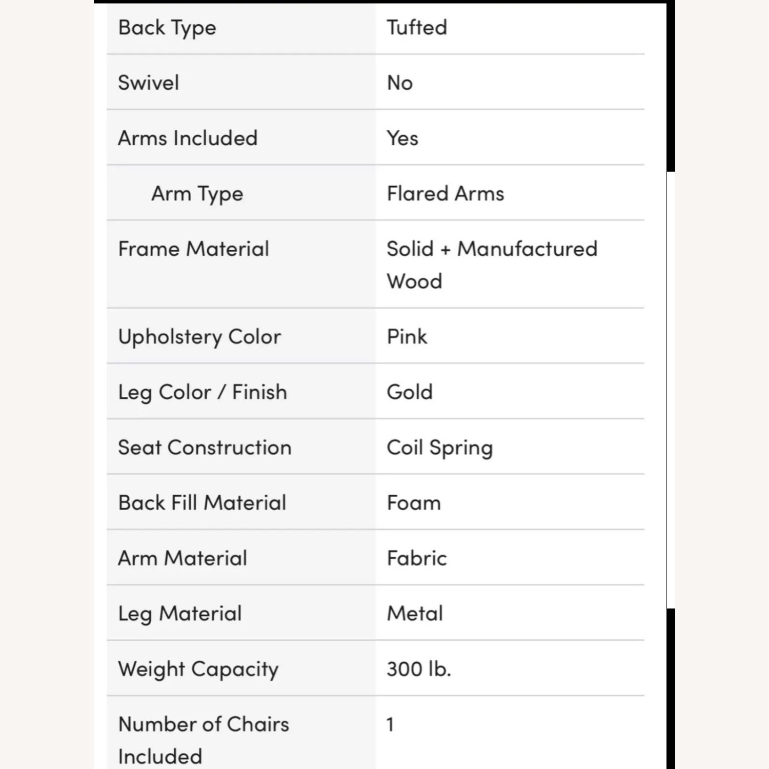Wayfair Pink Barrel Armchair - image-9