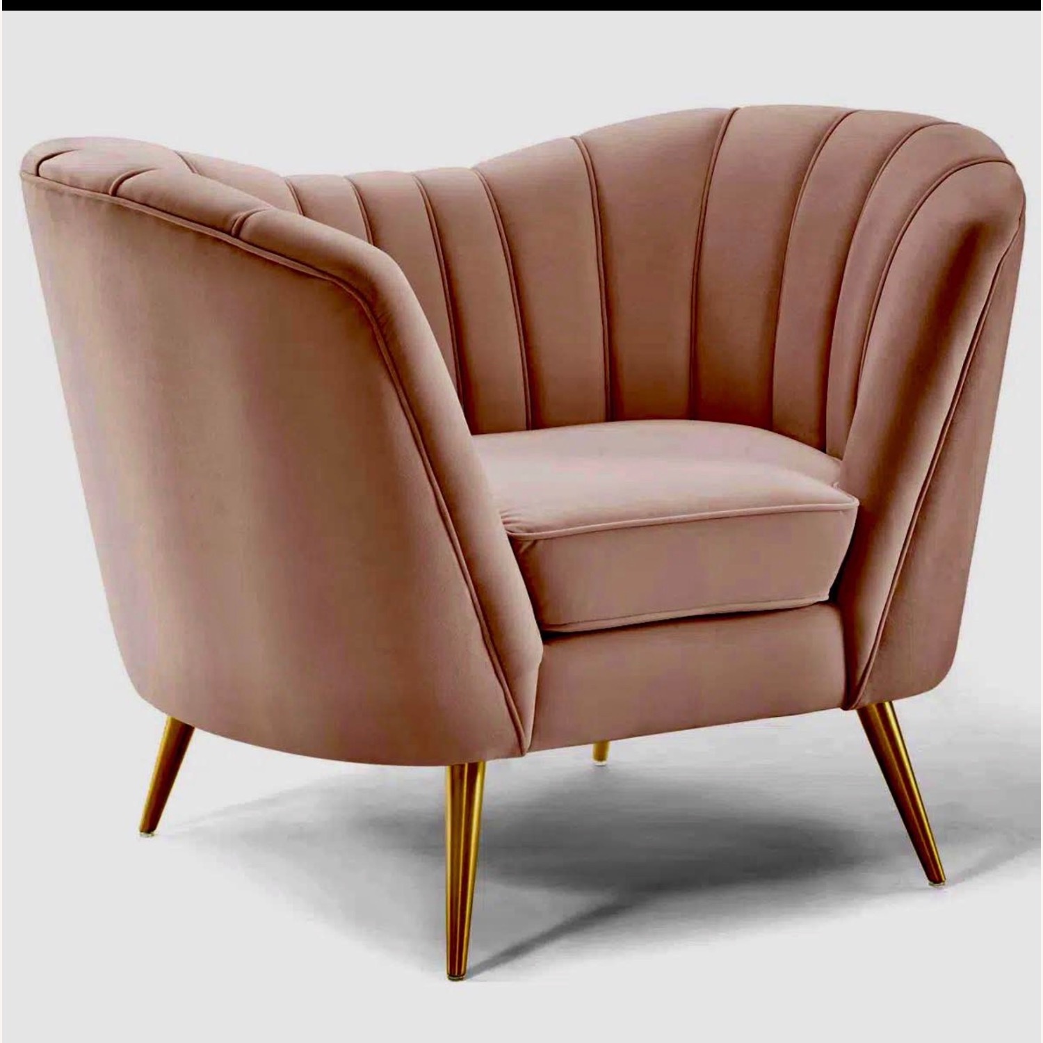 Wayfair Pink Barrel Armchair - image-1
