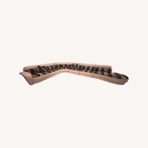 Used Vintage Weiman Serpentine Sectional for sale on AptDeco