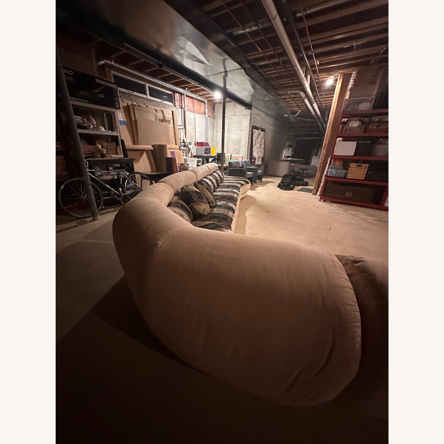 Vintage Weiman Serpentine Sectional - image-4
