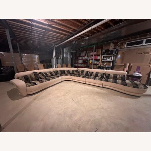 Used Vintage Weiman Serpentine Sectional for sale on AptDeco