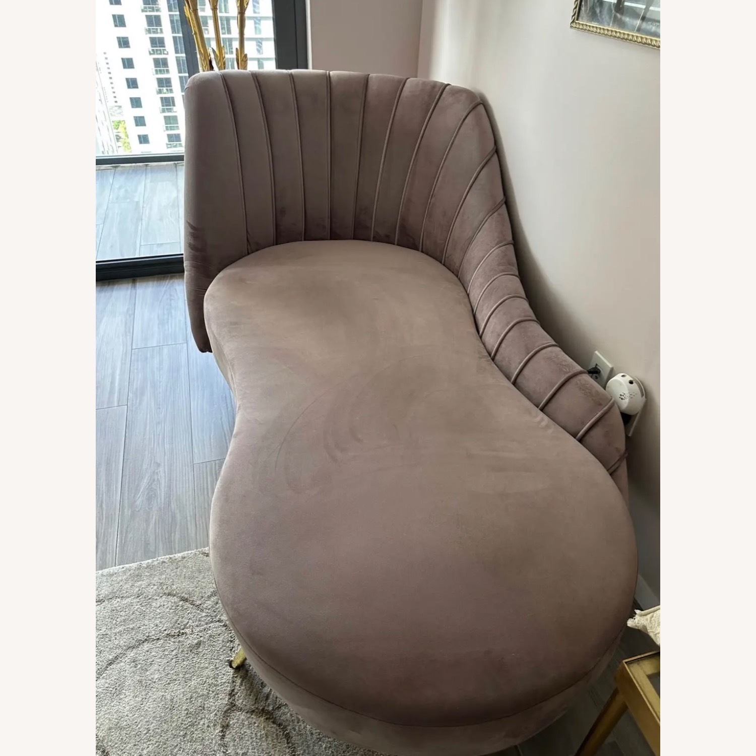 Wayfair Pink Chaise Lounge - image-5