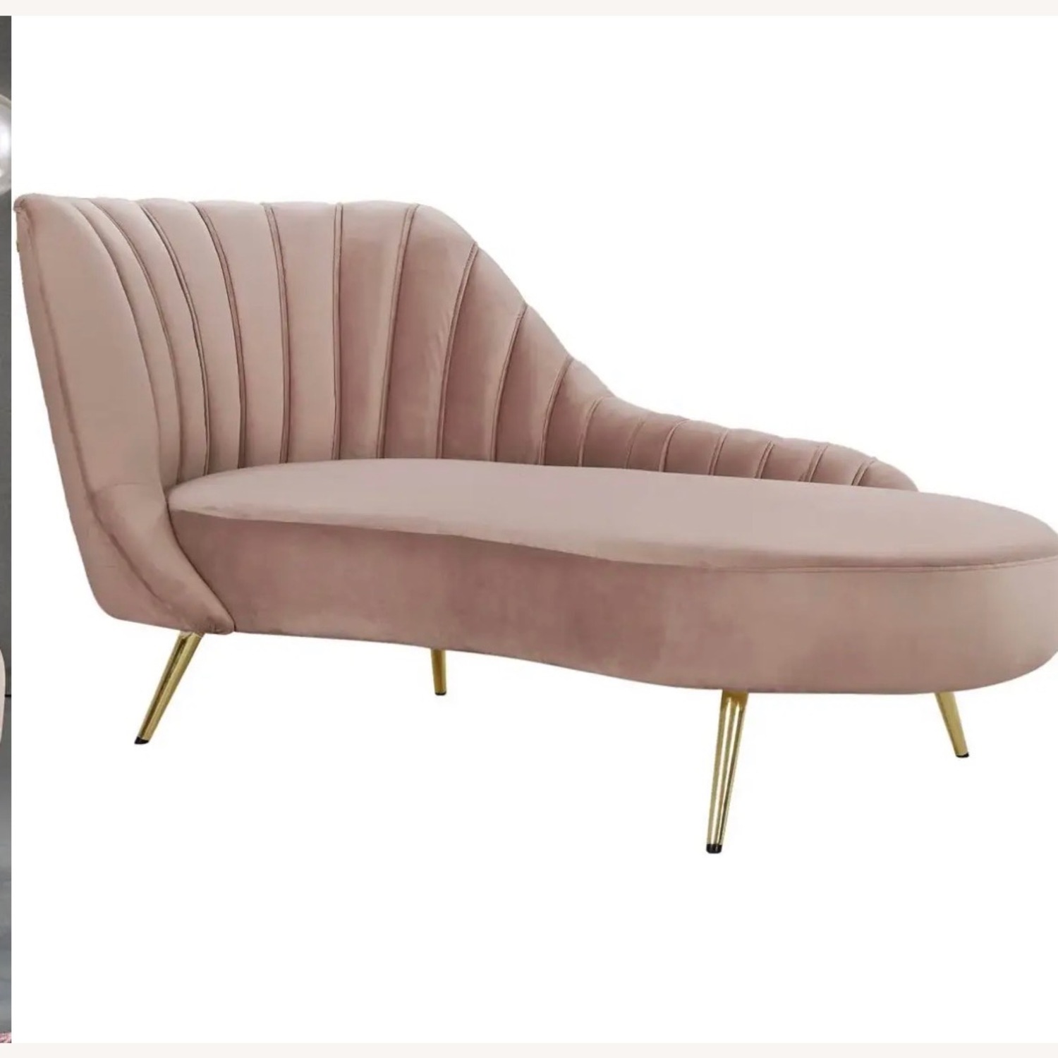 Wayfair Pink Chaise Lounge - image-2