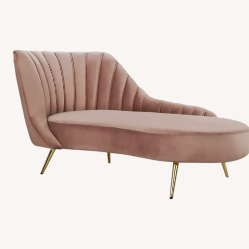 Used Wayfair Pink Chaise Lounge for sale on AptDeco