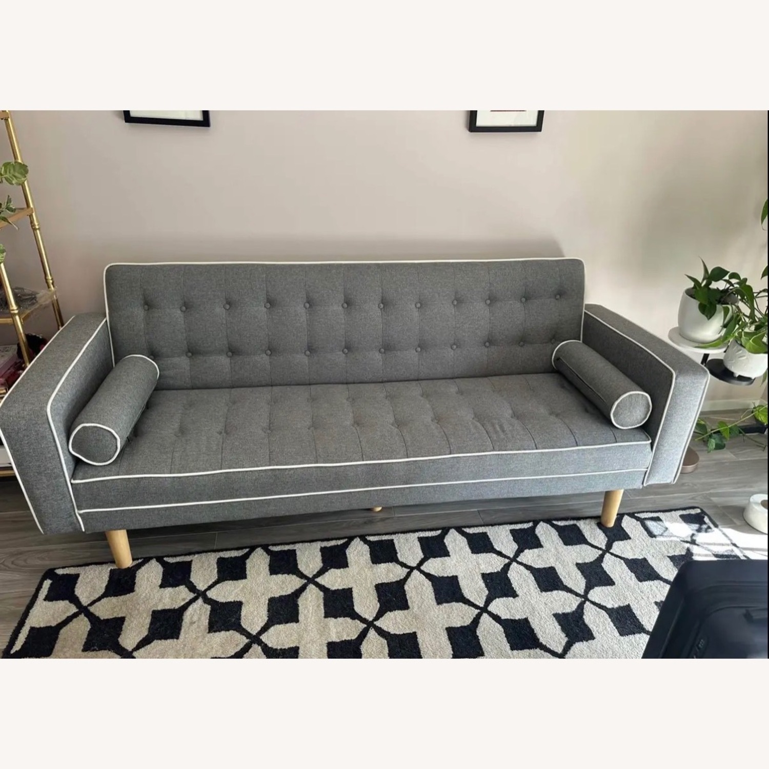 Wayfair Dark Gray Sleeper Sofa - image-2