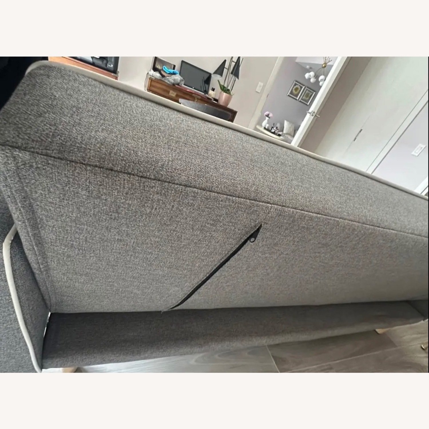 Wayfair Dark Gray Sleeper Sofa - image-5