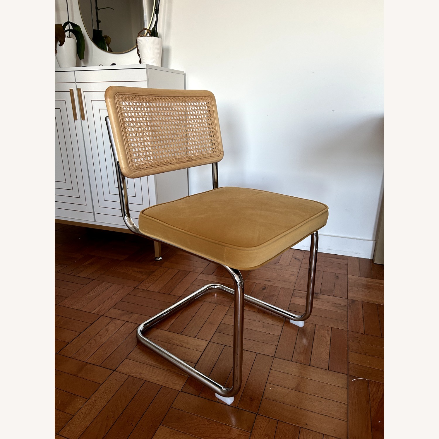 Vintage Solid Wood Dining Table with 5 Chairs - image-4