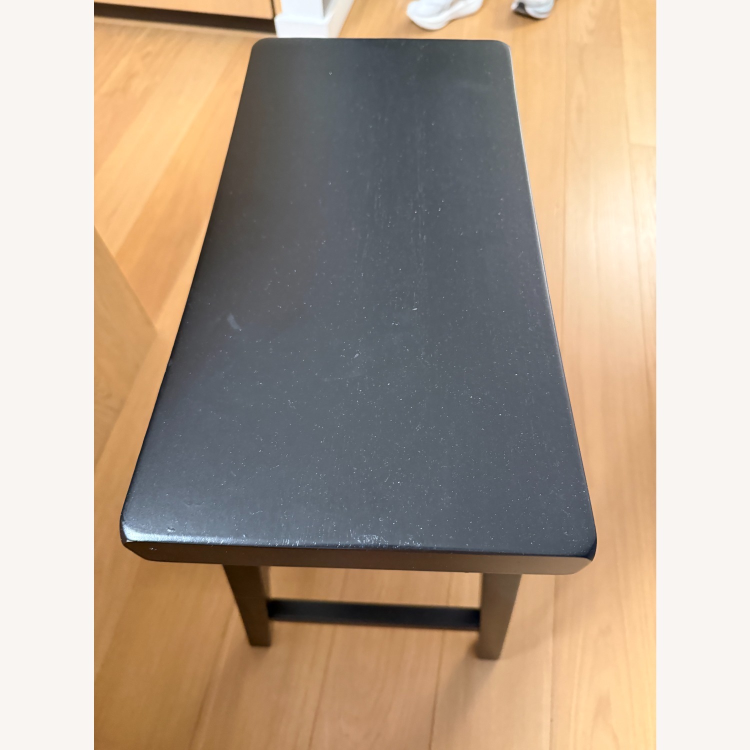 Pottery Barn Tibetan Black Wood Stools - image-3