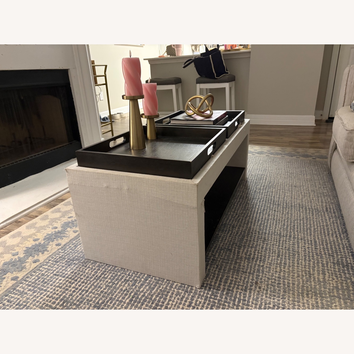 Amazon Fabric Coffee Table - image-1