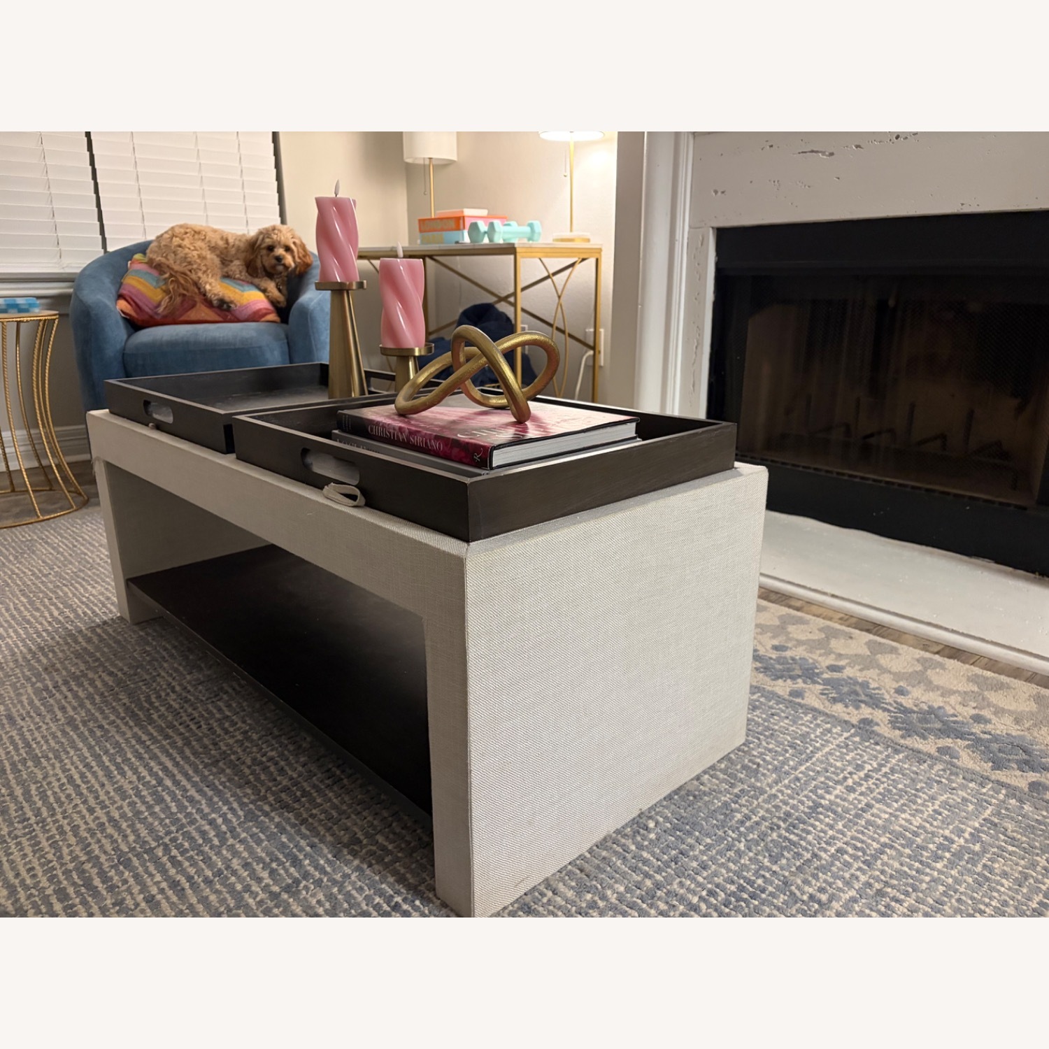 Amazon Fabric Coffee Table - image-3