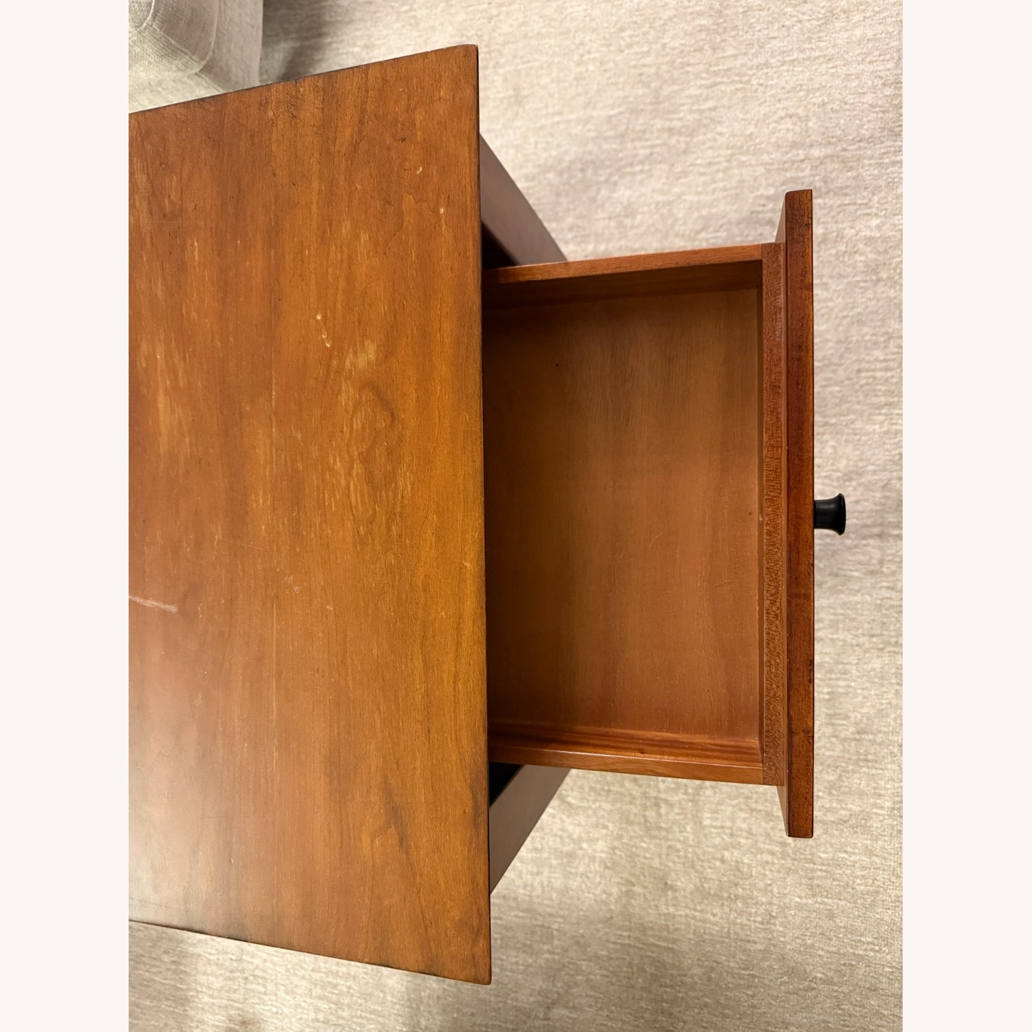 Pair of Pottery Barn Valencia Wood Nightstands - image-9