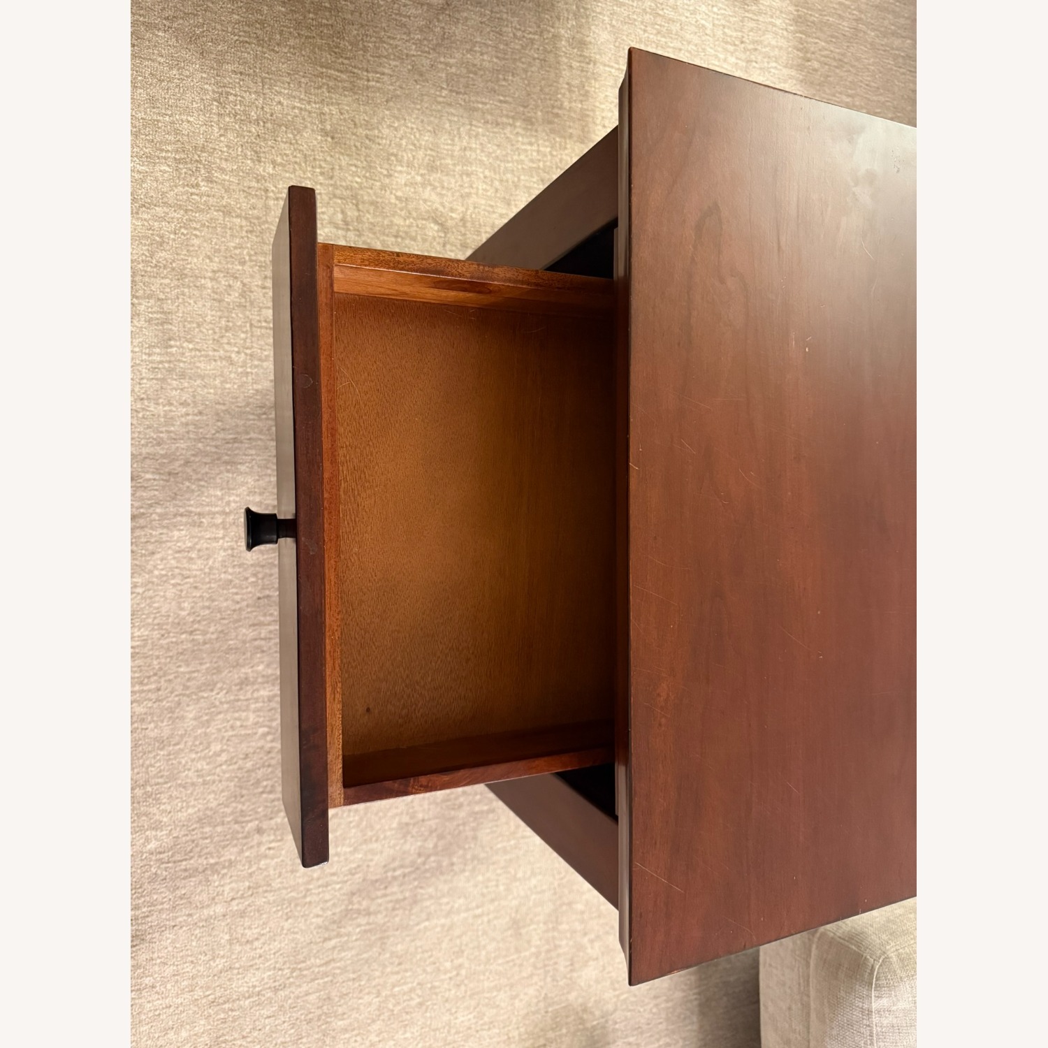 Pair of Pottery Barn Valencia Wood Nightstands - image-5