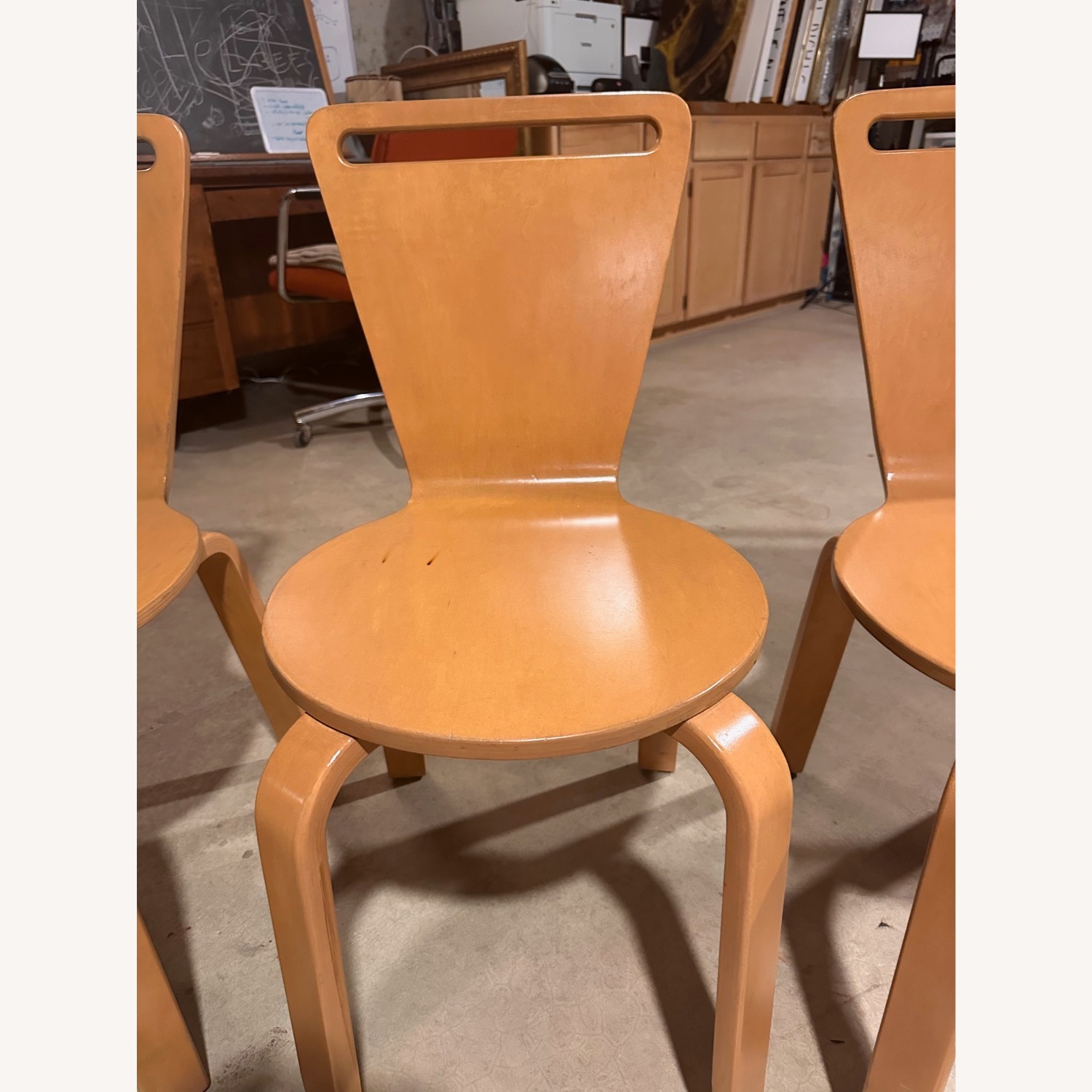 Thonet Series C Natural Wood Bentwood Chairs - image-6