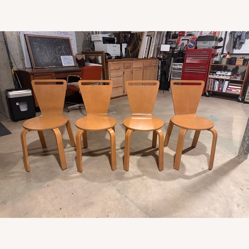 Used Thonet Series C Natural Wood Bentwood Chairs for sale on AptDeco