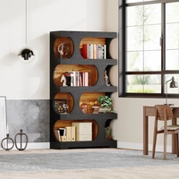 Wayfair Black Wood Bookcase