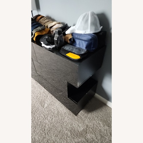 Used Glossy Finish Modern Style 6-Drawer Dresser for sale on AptDeco