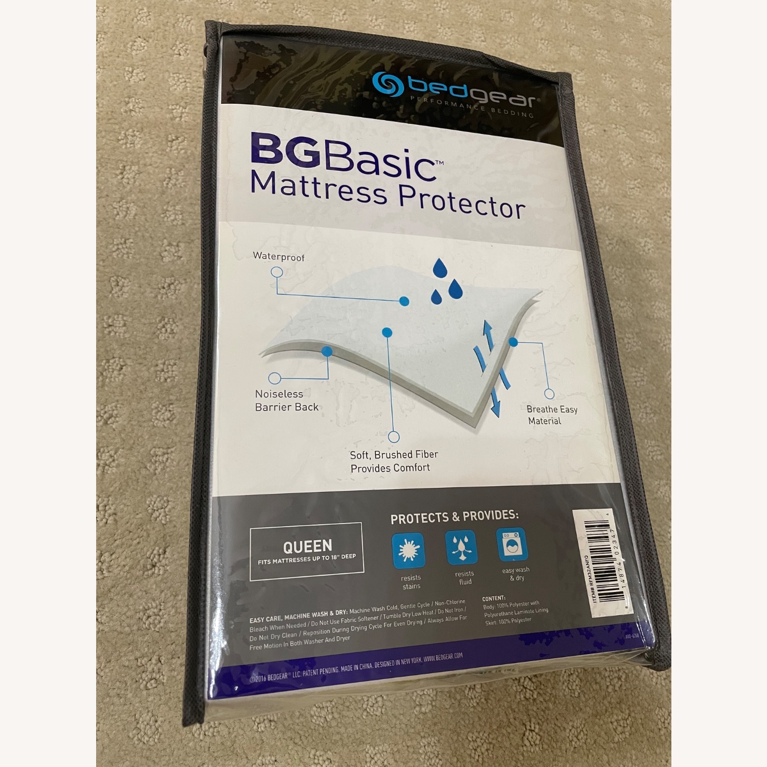 Elegant Metal Queen Bed - image-4