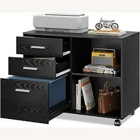 Amazon 3 Drawer Wood Lateral Filing Cabinet