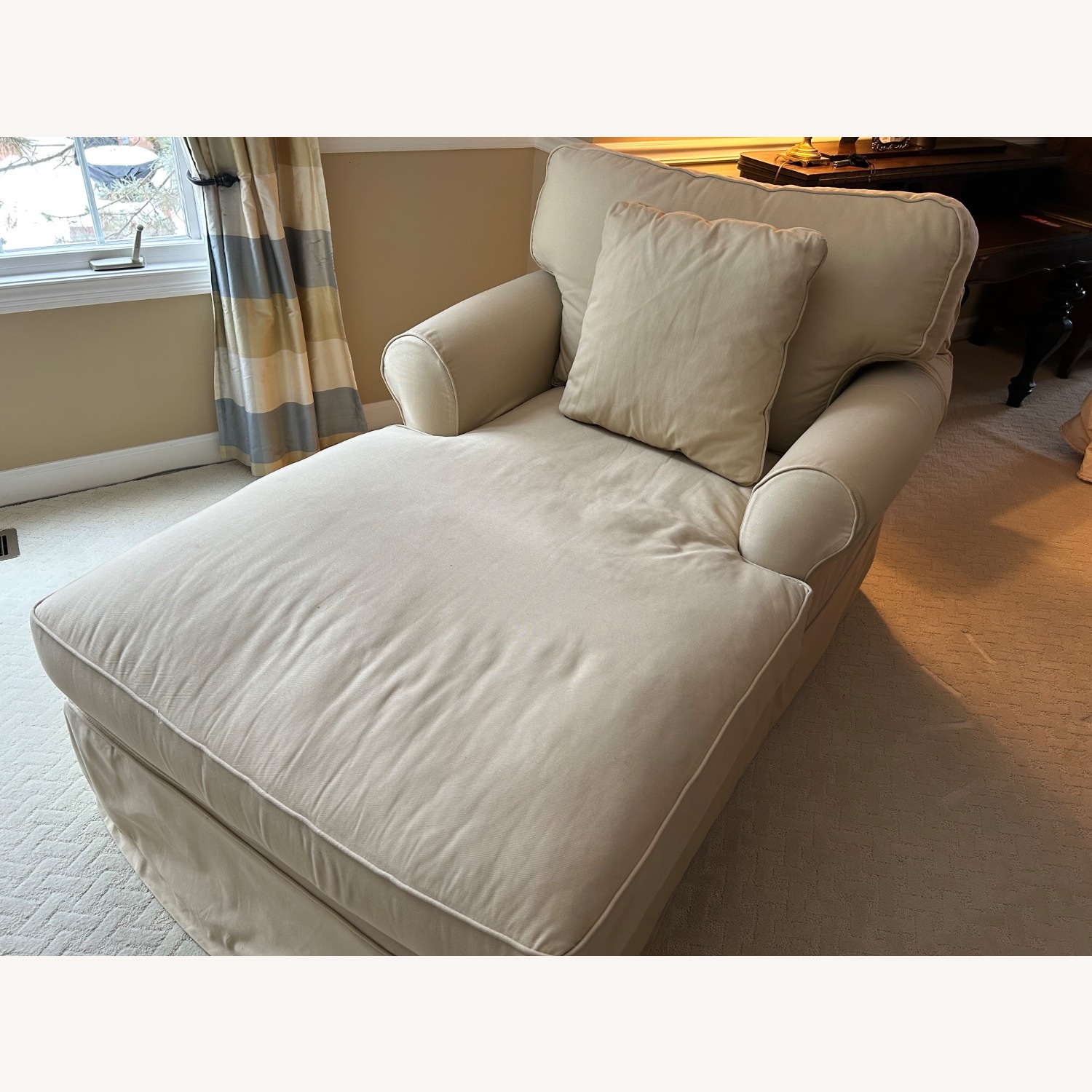 Vintage/Antique Finds Natural Chaise Lounge - image-2