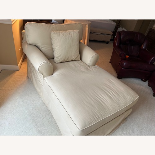 Used Vintage/Antique Finds Natural Chaise Lounge for sale on AptDeco