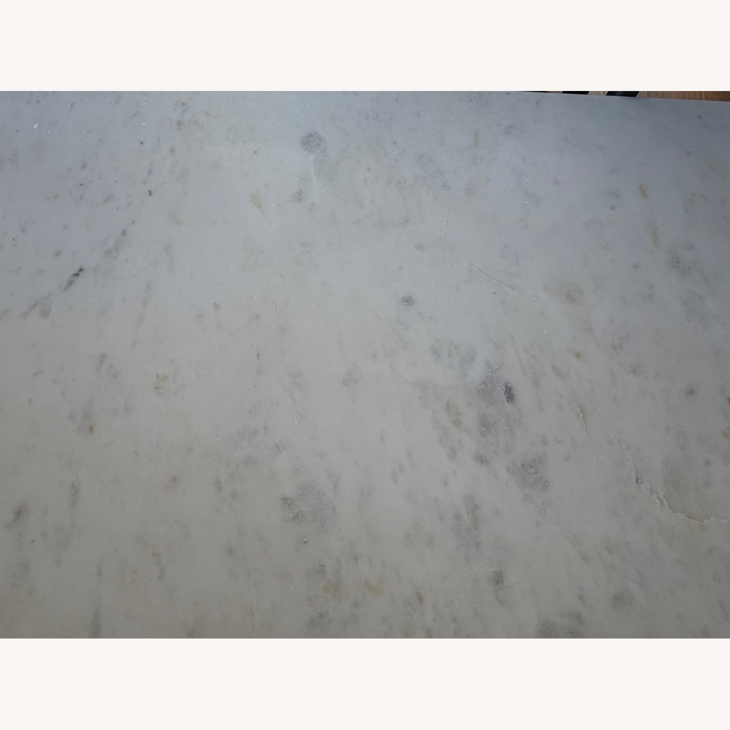 CB2 Slab White Marble Coffee Table - image-4
