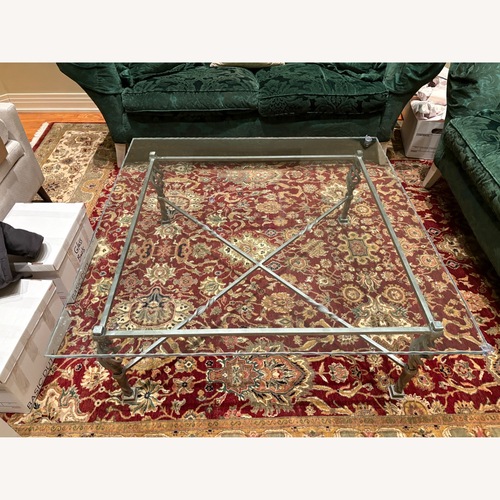 Used Glass Coffee Table for sale on AptDeco