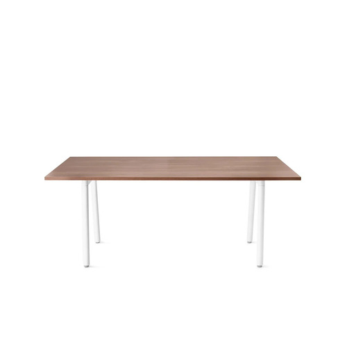 Used Poppin Series A Executive Desk - Walnut for sale on AptDeco