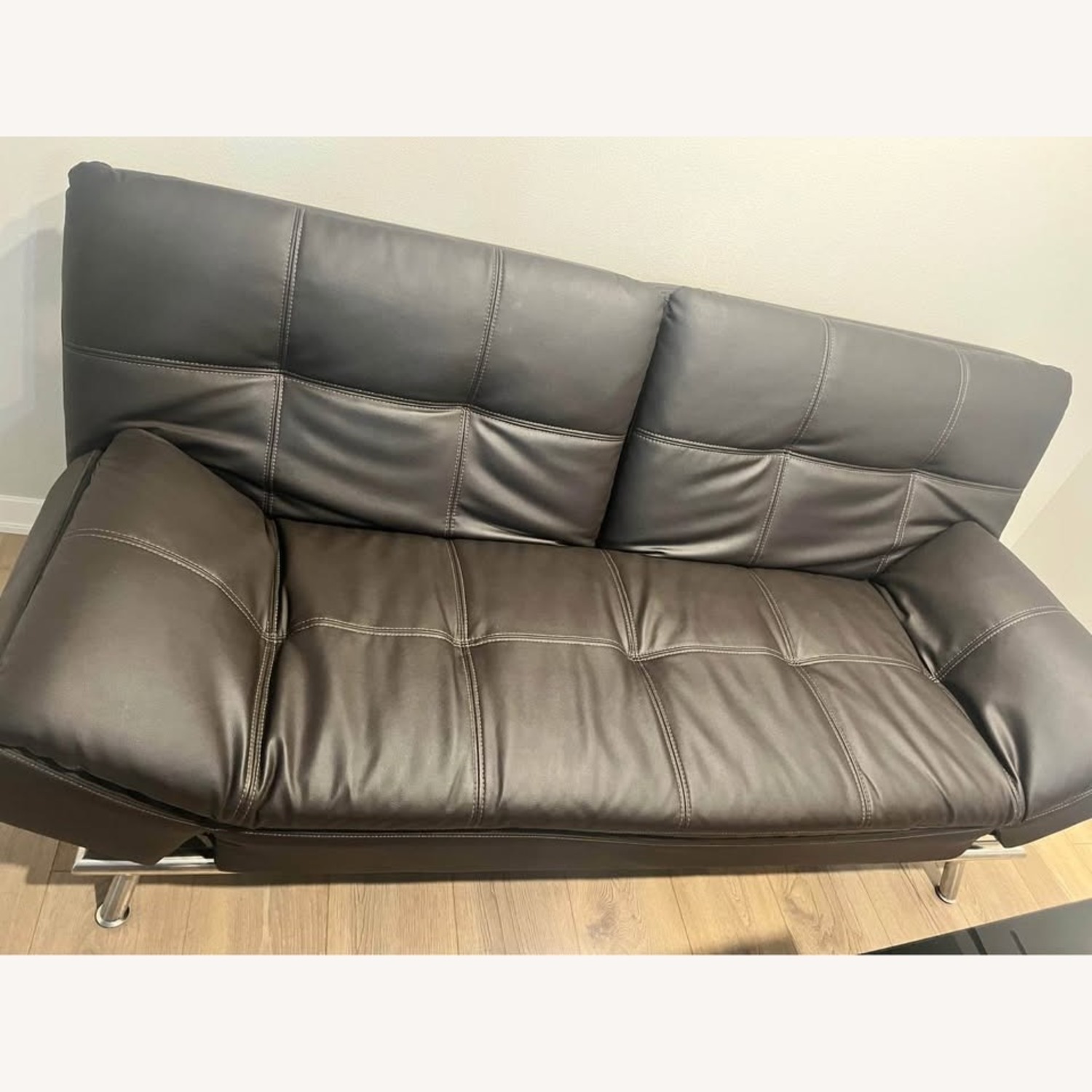 Costsco Dark Brown Futon - image-2