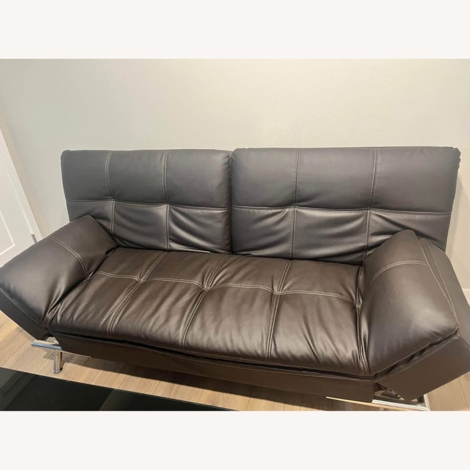 Costsco Dark Brown Futon - image-3