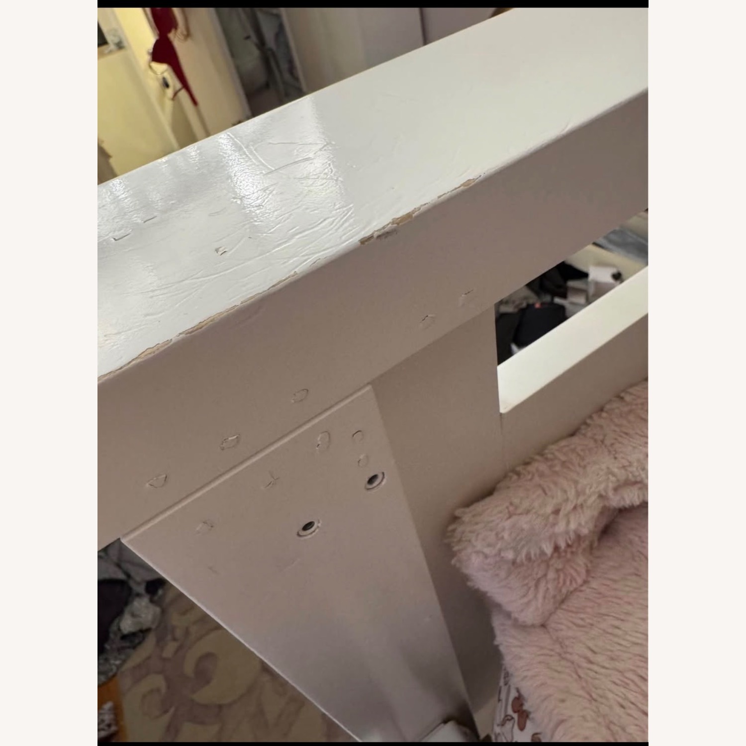 Pottery Barn Teen Hampton White Wood Bunk Bed - image-6