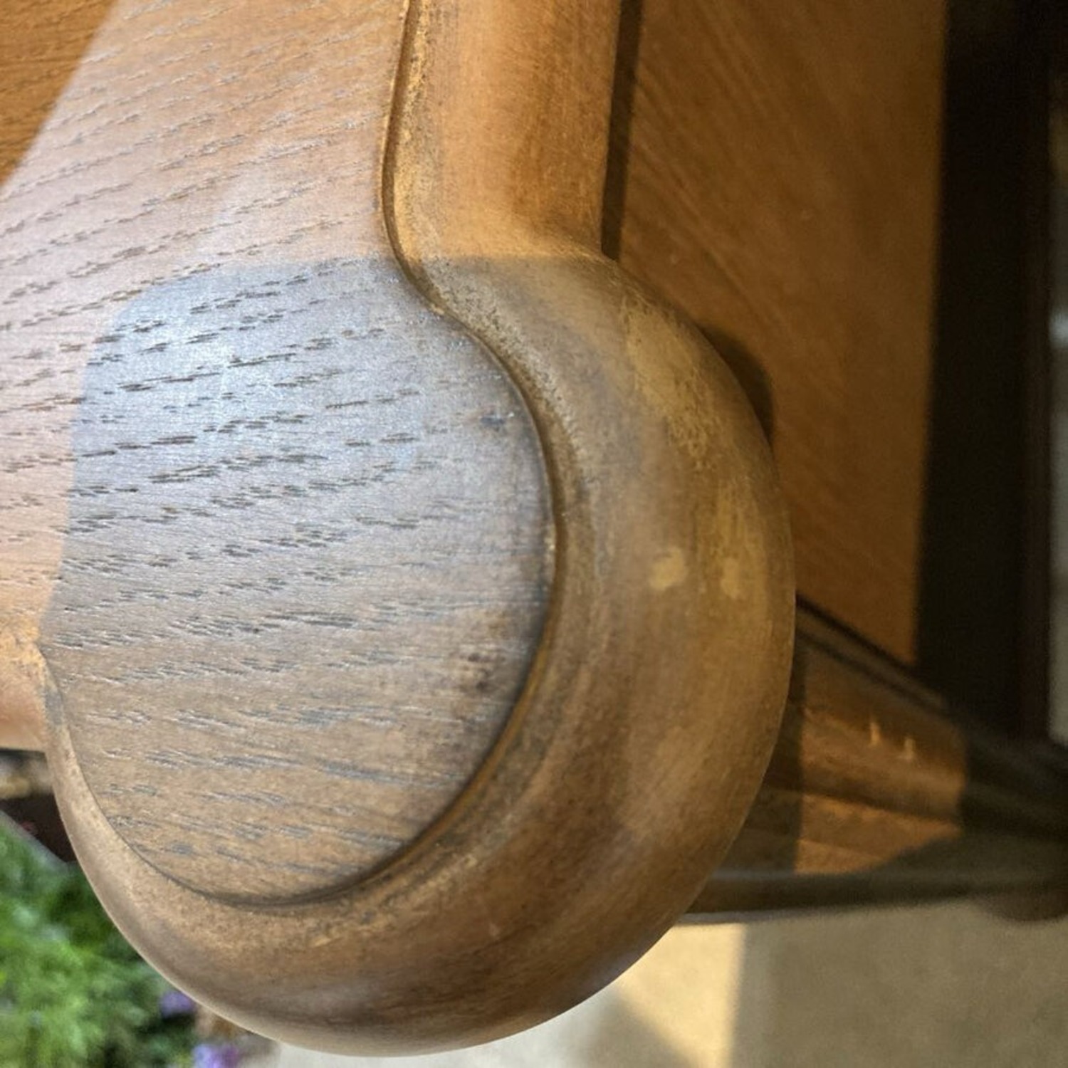 Traditional Solid Wood 2-Drawer Nightstand - image-8