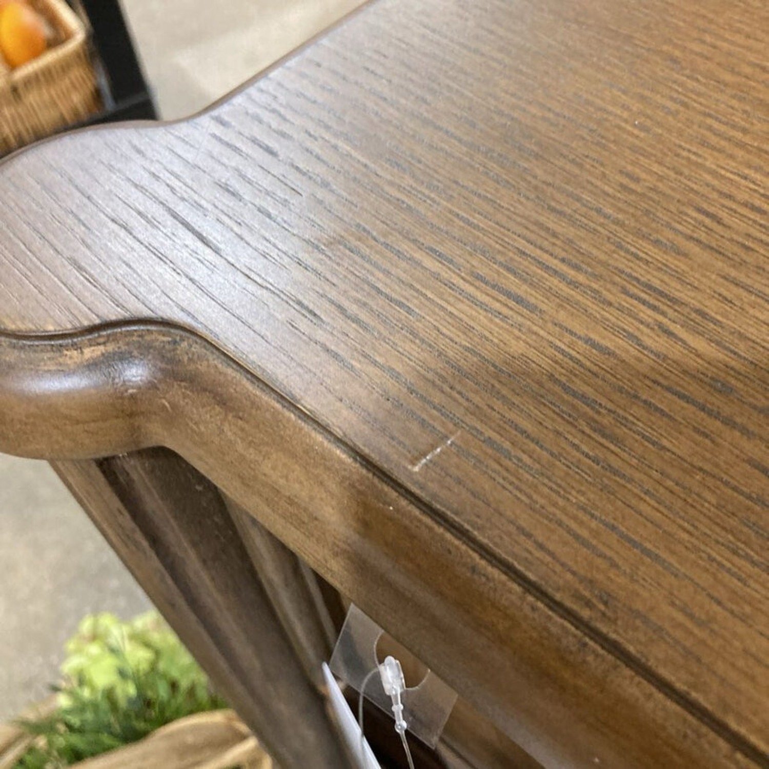 Traditional Solid Wood 2-Drawer Nightstand - image-7