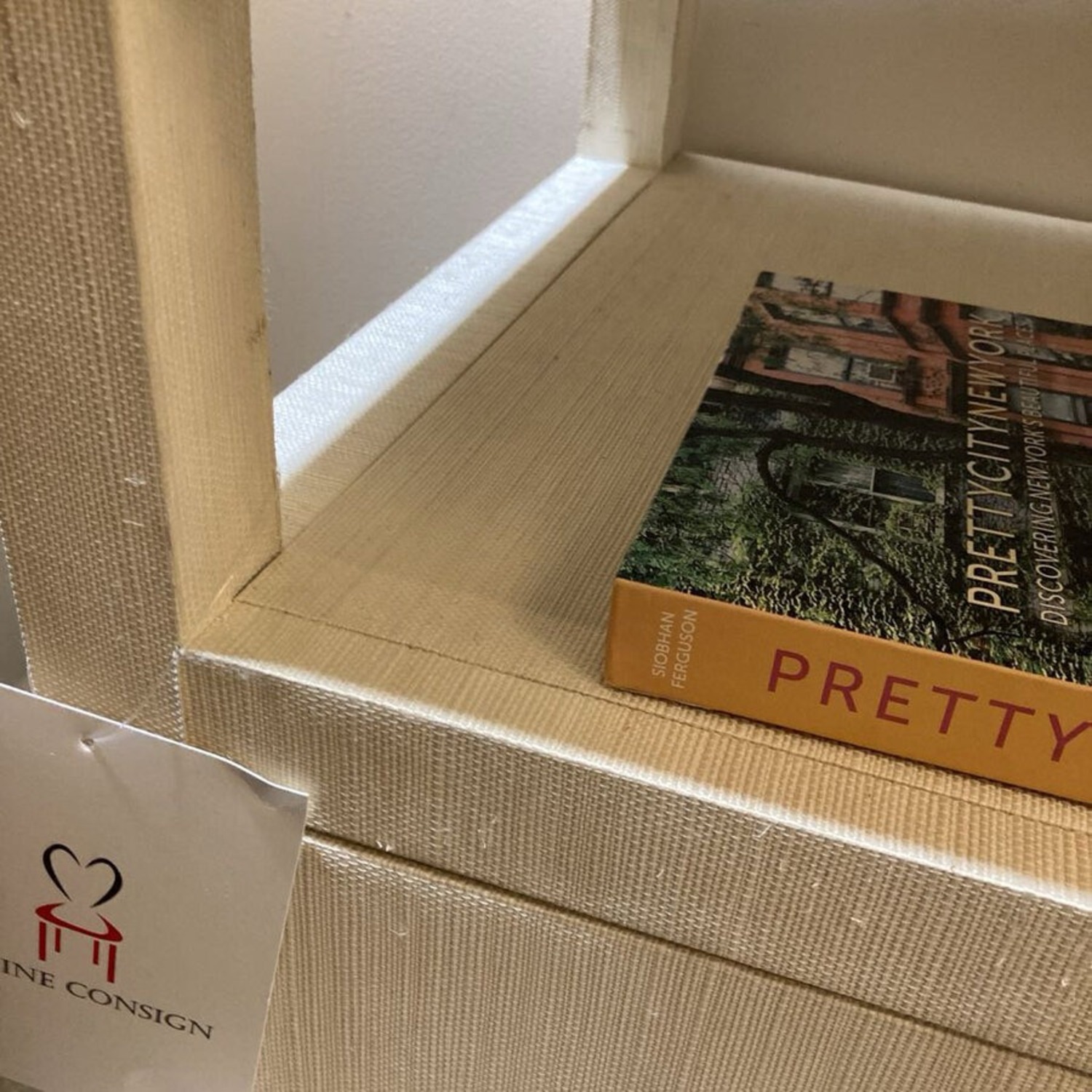 Celine Raffia 2-Drawer Nightstand - image-7