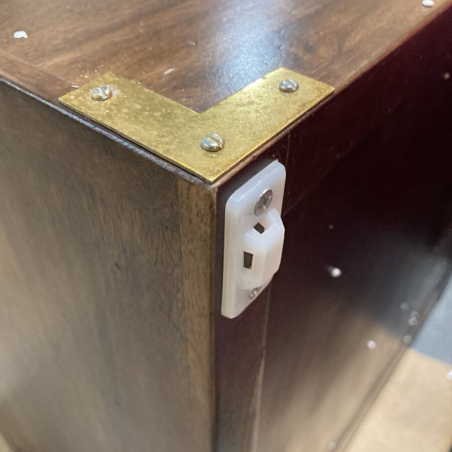 Forster Brown 3-Drawer Nightstand - image-11