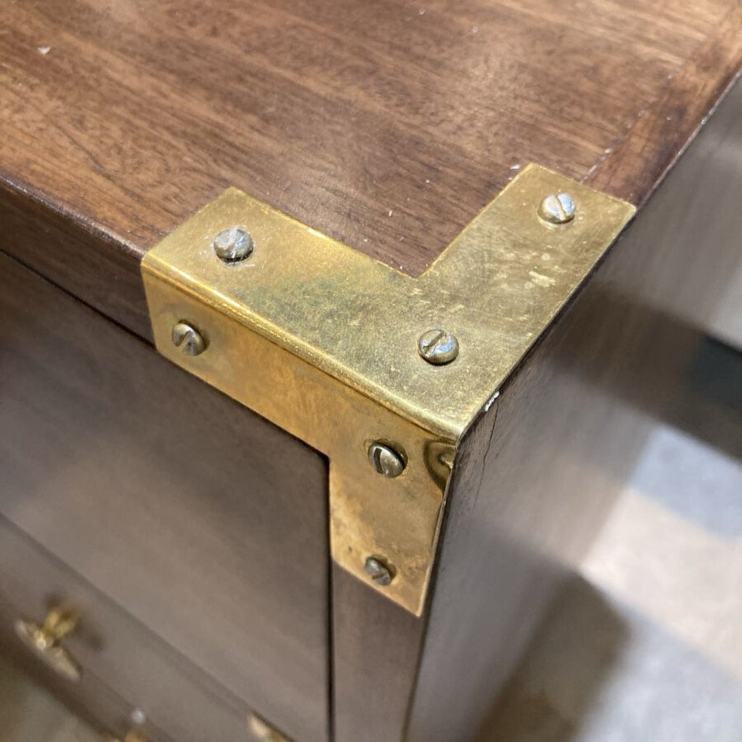 Forster Brown 3-Drawer Nightstand - image-8