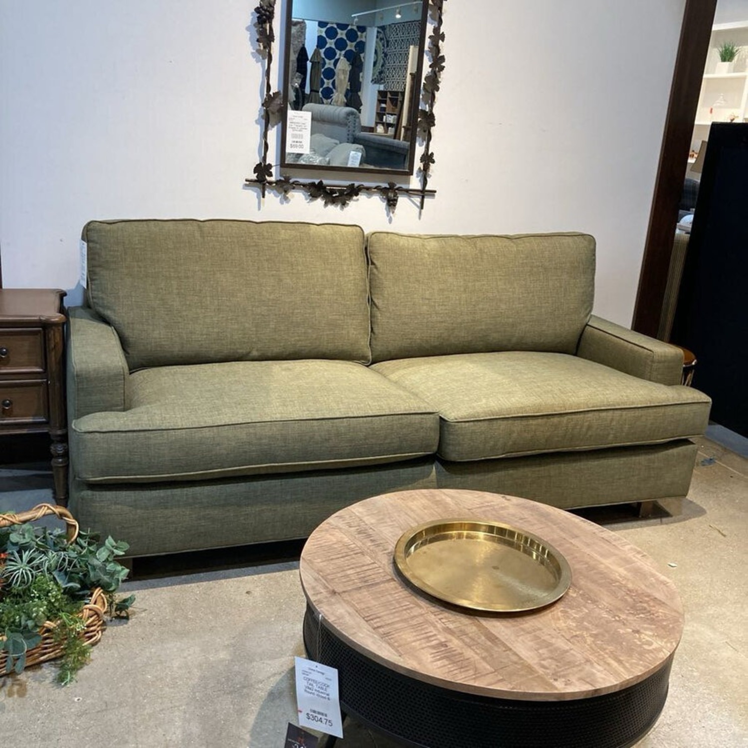 Bassett Custom Fabric Track Arm Sleeper Sofa - image-2