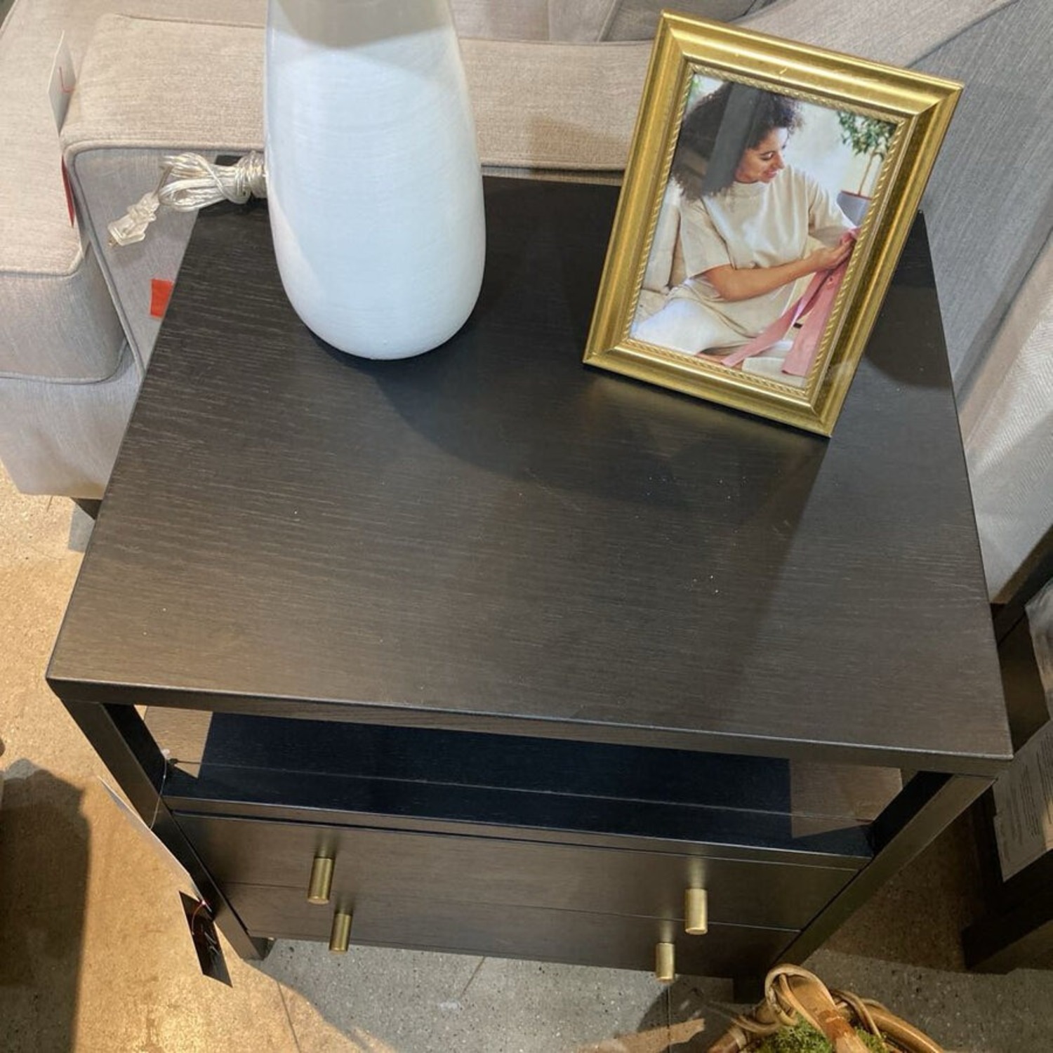 Mendel 2-Drawer Nightstand Black - image-3