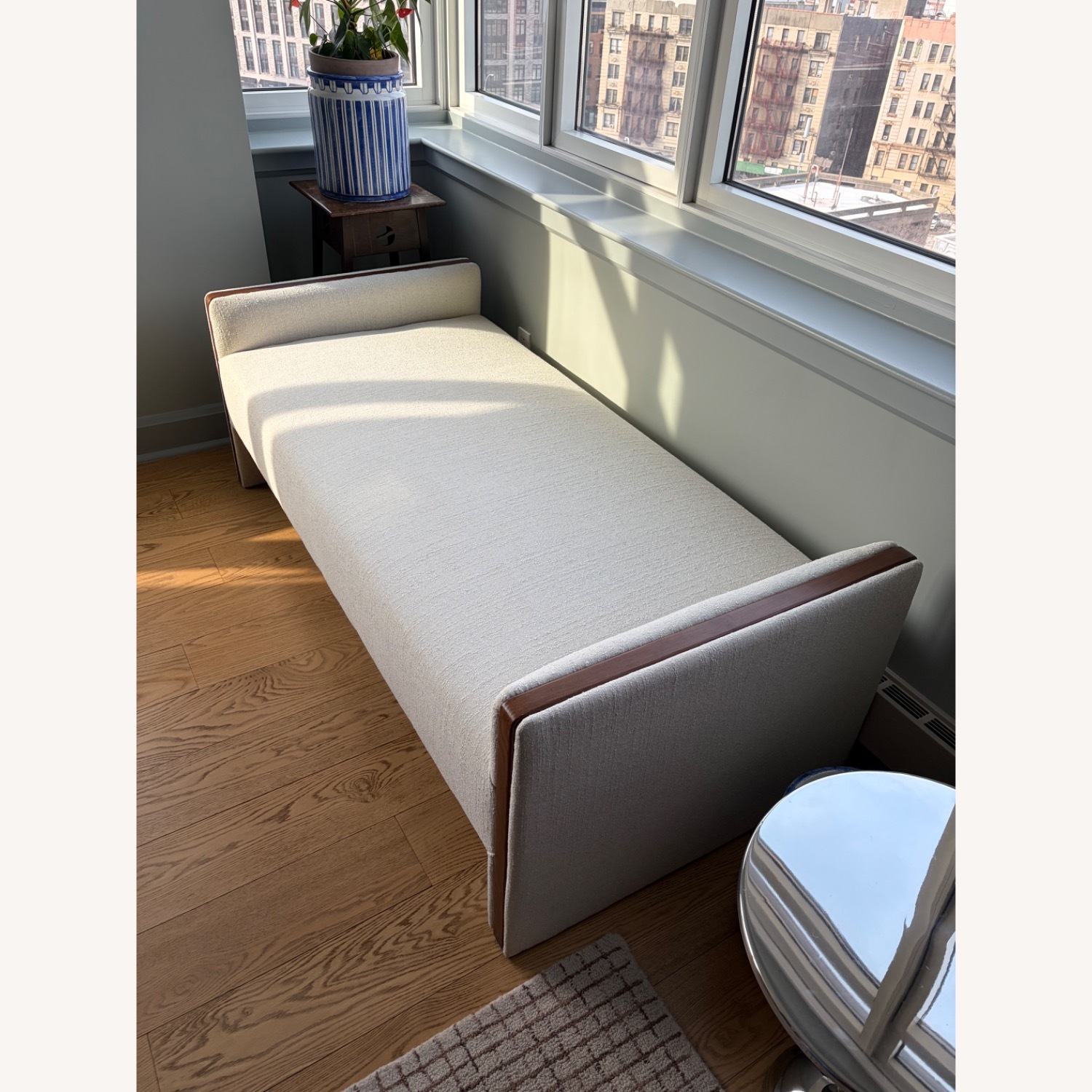 West Elm Schaefer White Fabric Daybed - image-2