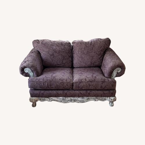 Used Purple Loveseat for sale on AptDeco