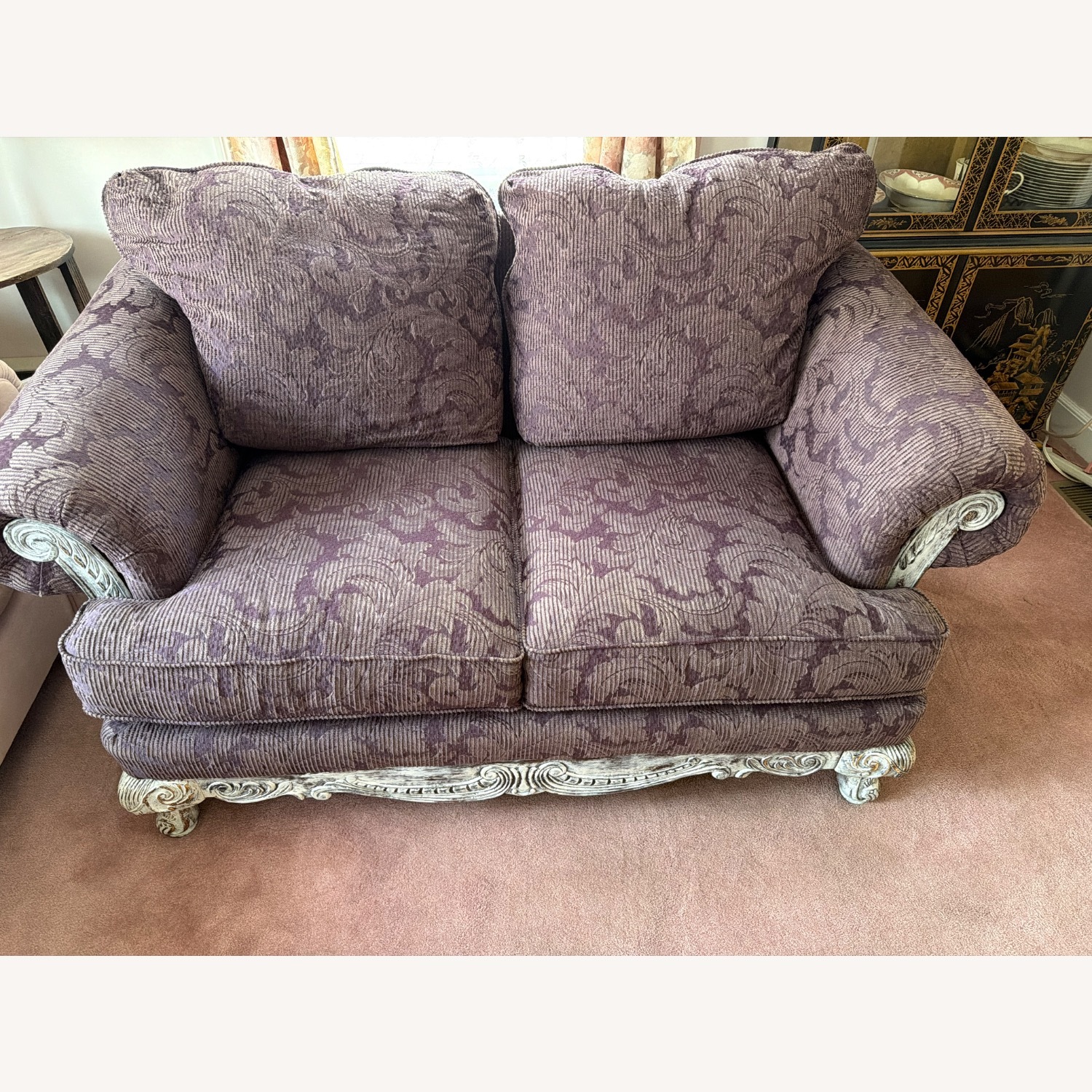 Purple Loveseat - image-1