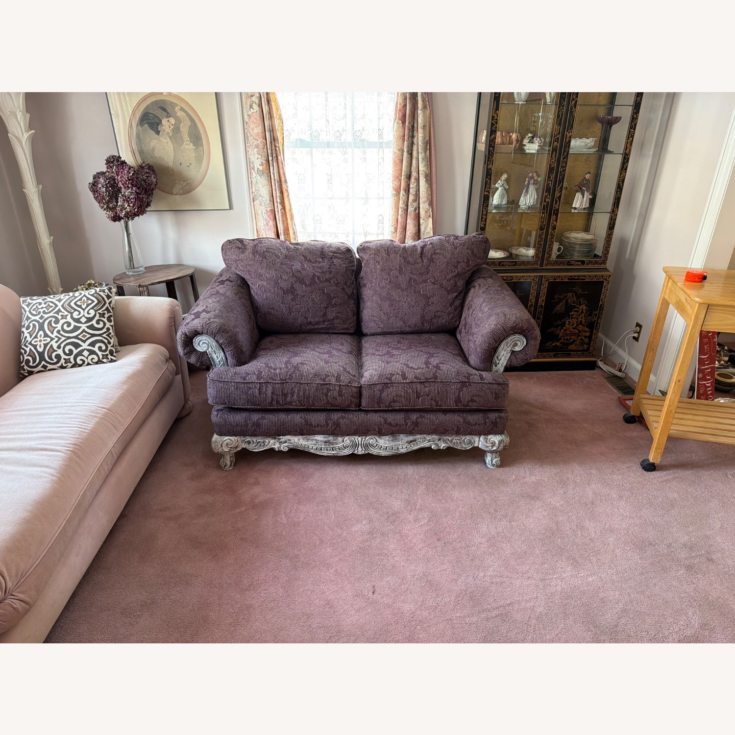 Purple Loveseat - image-2