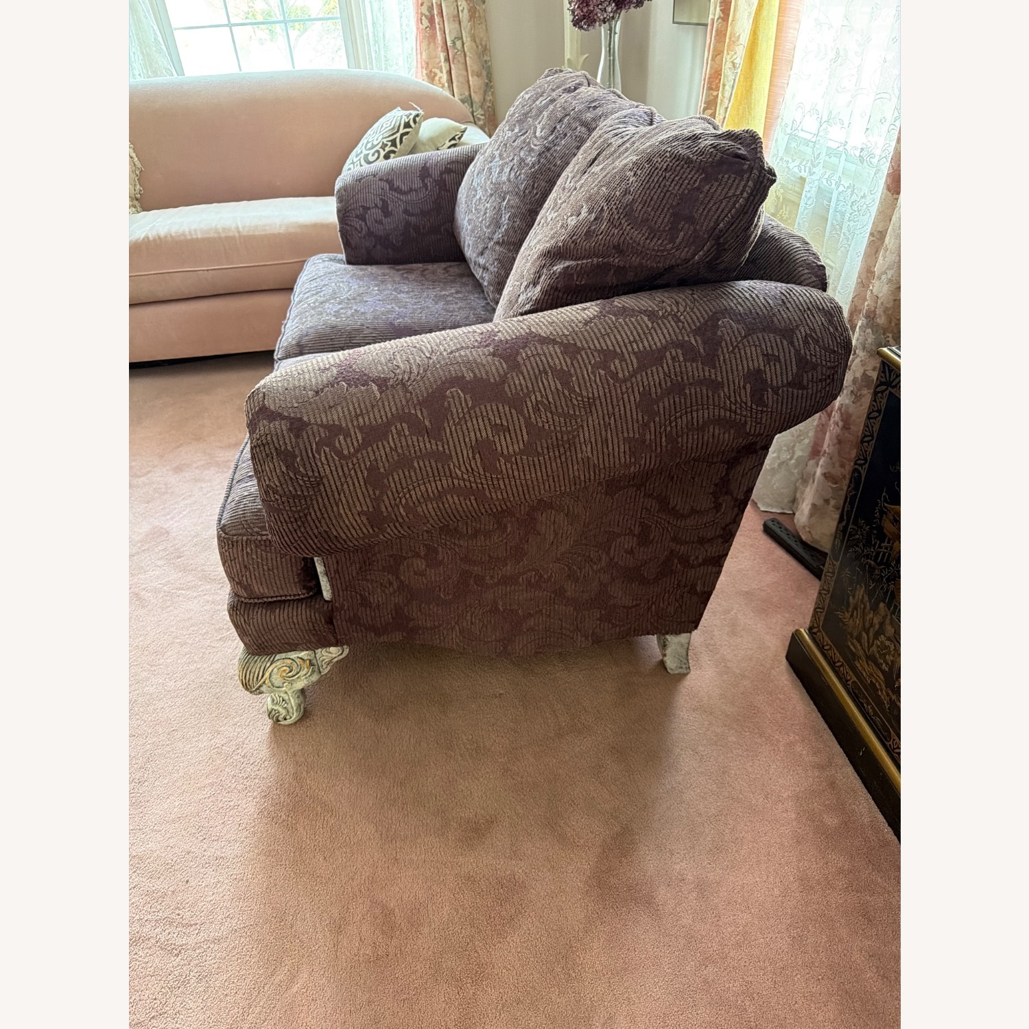 Purple Loveseat - image-3